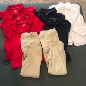 Girls School Uniform Lot (Size 4/5, 5T)